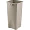Rubbermaid Commercial Untouchable Square Container, 23 gal Capacity, Square, Durable, Crack Resistant, 32.9in Height, 3PK 356988BG - alternate 1