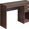 Homeroots 48" Espresso Wood Writing Desk With Two Drawers 723763 - alternate 6