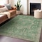 Homeroots 8' X 10' Emerald Medallion Washable Indoor Outdoor Area Rug 608019 - alternate 9