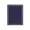 Ghent Ovation 1 Door Enclosed Fabric Bulletin Board, Gray Frame, 3'H x 2'W, Blue OVG1-F93 - alternate 1