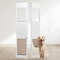 Vevor Dog Door for Sliding Glass Door75 7/8"-80 11/16" Adjustable Height Doggy Door , L-Size CWM03-L - alternate 1