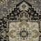 Homeroots 9' X 12' Black Gray And Ivory Oriental Washable Indoor Outdoor Area Rug 600142 - alternate 7
