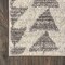 Jonathan Y Aisha Moroccan Triangle Geometric Cream/Gray 3 ft Round Area Rug MOH206B-3R - alternate 5