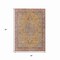 Homeroots 3' X 5' Gold And Peach Medallion Washable Indoor Outdoor Area Rug 616268 - alternate 7