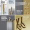 Vigo 59 in. H x 6 in. W 4-Jet Shower Panel System with Round Head and Hand Shower Wand in Brushed Gold VG08013MG - alternate 6