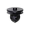 Auveco VW Retainer, Black Nylon 16mm Top Head 16mm Bottom Head 10mm Stem Diameter, 15PK 21783 - alternate 1