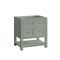 James Martin Vanities Breckenridge 30" Single Vanity, Smokey Celadon, w/ 3 CM Siberian Silestone Top 330-V30-SC-3SFR - alternate 7
