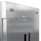 Koolmore 54 in. Commercial Stainless Steel Solid Half Door Reach-In Freezer, 47 cu. ft. RIF-2D-SSHD - alternate 9