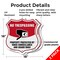 Signmission No Trespassing Shield Sign Property Prot, 18 inch X 18 inch, Plastic Sign, 2PK SHI-P-2PACK-18-416 - alternate 4