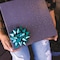 Hennessy Gift Wrap Repeat-A-Bow Blue Gift Bows HGW006 - alternate 5