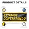 Signmission Estamos Contratando, 48 Inch x 120 Inch, Vinyl Banner B-120-30563 - alternate 5