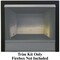 Procom Heating Trim Kit for ProCom Ventless Fireplace Firebox PC32VFC TK32 - alternate 2