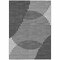 Homeroots 5' X 8' Gray And Black Geometric Washable Indoor Outdoor Area Rug 597638 - alternate 9