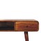 Homeroots 35" Brown Solid Wood Writing Desk 723445 - alternate 8