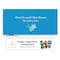 Fab Glass And Mirror Magnetic Glass Dry Erase Board for Wall, 48in x96in Eased Corners, Blue Surface Frameless Glass Bo GBZ48x96-SB606 - alternate 5