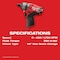Milwaukee Tool M12 FUEL 1/4" Hex 2-Speed Screwdriver Kit + M12 CP2.0 Batteries (2-Pack) 2402-22, 48-11-2420, 48-11-2420 - alternate 10