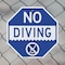 Signmission No Diving, 10 Inch X 10 Inch, Aluminum Metal Signs OC-A-10-130 - alternate 6