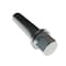 Zoro Select Not Graded, 1/4"-20 Flange Bolts, Plain Stainless Steel, 1 in L, 5 PK 1-12B-25C-100 - alternate 4