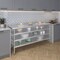 Amgood 24in D x 72in L Stainless Steel Table, Three Undershelves AMG WT-2472-3SH-Z - alternate 5