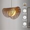 Vidalite Sovev 1-Light Pendant Lamp with Rattan and Opal Glass Shade, Brushed Brass Canopy, Adjustable Height CE1009208 - alternate 6