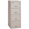 Fireking 4 Drawer, 1 Hr Fire & impact rated, 25" depth Legal Platinum 4-2125-CPL - alternate 1