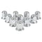 Mytee Products Chrome Metal Push-On Lug Nut Cover with Flange, 33mm, 2in H, Set of 60 Pcs, 6PK LNC-CHROME-51x33x6 - alternate 8