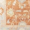 Homeroots 8' X 10' Blue and Orange Floral Stain Resistant Indoor Outdoor Area Rug 531502 - alternate 8