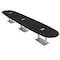 Skutchi Designs Boval Conference Table With Power Unit, 48 in W, 216 in L, Black HAR-BOVL-48X216-DOU-U999ST19-ESIL - alternate 1