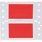Brady PermaSleeve HX Heat Shrink Double Sided Wire Marking Sleeves, Red, 0.75 in. Dia x 2 in. W 2HX-750-2-RD - alternate 2