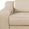 Homeroots 103" Beige Italian Leather Reclining USB Sofa 632879 - alternate 12