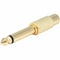 Monoprice 1/4Inch M Plug to RCA Jack Adapter, Metal 7176 - alternate 1