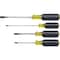 Klein Tools Screwdriver Set, Slotted and Phillips, 4-Piece 85105 - alternate 1