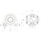 Ntn Pillow Block Bearing, Thermoplastic Housing Material, Set Screw, Ball, 3/4 in Dia, Stainless Steel Insert Material SUCTBL204-12C0FG1 - alternate 3