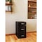 Space Solutions 14.25 in W 3 Drawer Vertical File Cabinet W/ Pencil Drawer, Black 20990 - alternate 15