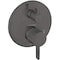 Hansgrohe Ecostat Pressure Balance Trim S with Diverter in Brushed Black Chrome 04447340 - alternate 1