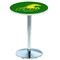 Holland Bar Stool Co 42" Chrome Kentucky State University Pub Table, 36" dia. Top L214C4236KYStUn - alternate 1