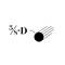 Brunner Aluminum Round Rod 3/8" 12 Feet Satin Anodized BR06 S12 - alternate 2