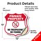 Signmission Private Property Shield Sign No Trespass, 12 inch X 12 inch, Vinyl Decal, 2PK SHI-D-2PACK-12-447 - alternate 4