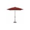 Treasure Garden 7.5 ft Square Patio Umbella, aluminum, fiberglass ribs, outdoor, Henna UM847SQ-00 5407 Henna - alternate 1