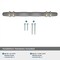 Amerock London 5-1/16 in 128 mm Center-to-Center Black Chrome/Golden Champagne Cabinet Pull BP36649BCRBBZ - alternate 5