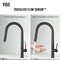 Vigo Greenwich Single-Handle Pull-Down Sprayer Kitchen Faucet with Touchless Sensor in Matte Black VG02029MBS - alternate 6