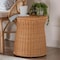 Bali & Pari Caroline Natural Rattan End Table 259-14163-ZORO - alternate 7