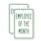 Signmission Employee Of The Month 4, 18'' X 24'' 2 Signs, Heavy Gauge Aluminum, 2PK A-1824-2PACK-2648 - alternate 1