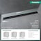 Hansgrohe RainDrain Match Trim Zero/ Tile 23 5/8" with Height Adjustable Frame in Matte Black 56036671 - alternate 9
