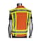 Pip ANSI Type R Class 2 Two-Tone Fifteen Pocket Tech-Ready Ripstop Surveyors Vest with Mesh Back 302-0900-OR/2X - alternate 2