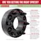 Coyote Wheel Accessories WHEEL ADAPTERS 5 x 1143 Millimeter 5 x 450 Inch 5 x 1207 Millimeter 5 x 475 Inch Axle Bolt Ci 5450/475-5450-B - alternate 5
