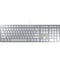 Cherry KC 6000 SLIM SILVER CORDED KEYBOARD F/ MAC US JK-1610US-1 - alternate 1
