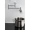 Kingston Brass Wall Mount Pot Filler Faucet, Polished Chrome KS8101RX - alternate 5