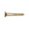 Hillman Wood Screws, Brass, Phillips Head, #8 x 1-1/2-In  , 100PK 385706 - alternate 4