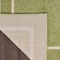 Homeroots 5' X 7' Green And Ivory Indoor Outdoor Area Rug 545510 - alternate 7
